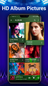 اسکرین شات 4 برنامه Music Player - Mp3 Player