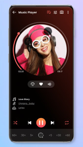 اسکرین شات 3 برنامه Music player