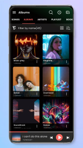 اسکرین شات 5 برنامه Music player