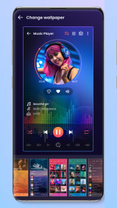 اسکرین شات 8 برنامه Music player