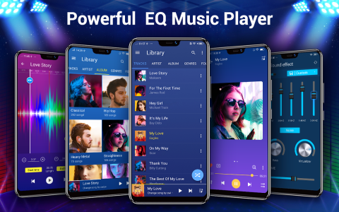 اسکرین شات 1 برنامه Music - Mp3 Player