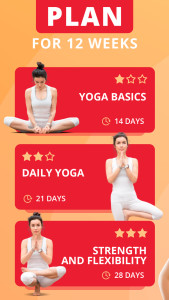 اسکرین شات 2 برنامه Yoga for beginners - Asanas