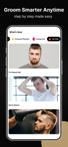 اسکرین شات 6 برنامه Mens Hairstyles And Haircuts