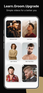 اسکرین شات 5 برنامه Mens Hairstyles And Haircuts