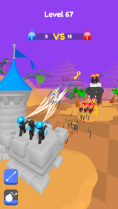 اسکرین شات 2 بازی Merge Archers: Bow and Arrow