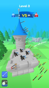 اسکرین شات 6 بازی Merge Archers: Bow and Arrow
