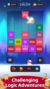 اسکرین شات 3 بازی 2048 Merge Games - M2 Blocks