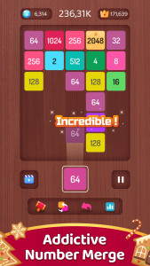 اسکرین شات 1 بازی 2048 Merge Games - M2 Blocks