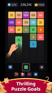 اسکرین شات 6 بازی 2048 Merge Games - M2 Blocks
