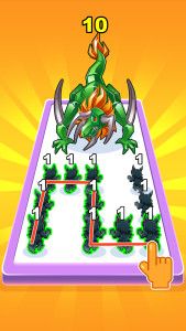 اسکرین شات 3 بازی Dino Merge Master Animal Fight