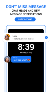 اسکرین شات 3 برنامه Messages - Text Messages + SMS