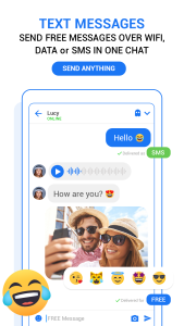 اسکرین شات 1 برنامه Messages - Text Messages + SMS