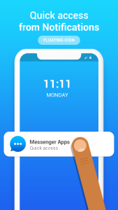 اسکرین شات 6 برنامه Messenger for Messages Apps