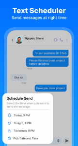 اسکرین شات 3 برنامه Messages