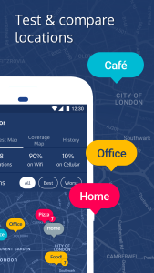 اسکرین شات 4 برنامه Meteor Speed Test - Ad Free