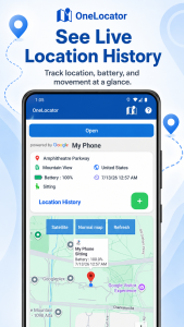 اسکرین شات 2 برنامه Phone Tracker By Number