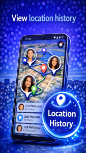 اسکرین شات 2 برنامه Phone Tracker by Number