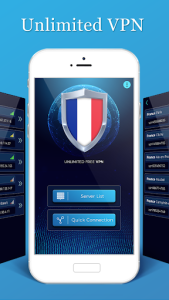 اسکرین شات 2 برنامه France VPN Free - Easy Secure Fast VPN