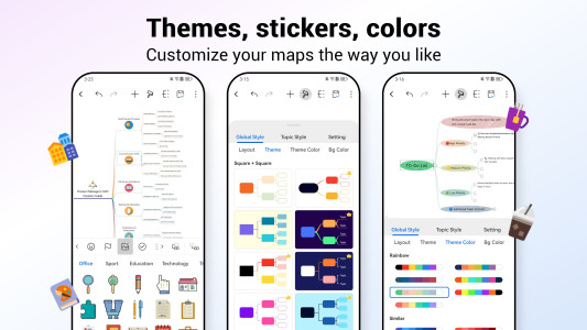 اسکرین شات 6 برنامه Nice Mind Map - Mind mapping