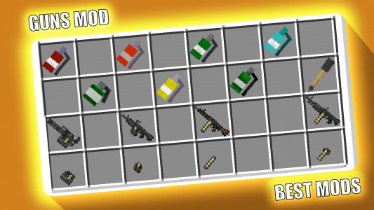 اسکرین شات 5 برنامه Guns Mod for Minecraft PE - MC
