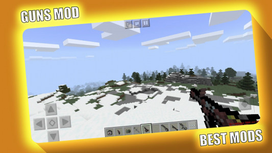 اسکرین شات 1 برنامه Guns Mod for Minecraft PE - MC