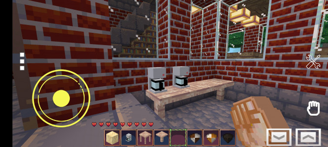 اسکرین شات 6 برنامه Minicraft Kingdom Rise Build