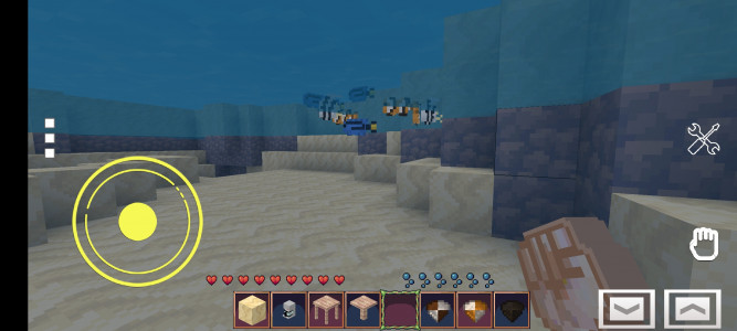 اسکرین شات 1 برنامه Minicraft Kingdom Rise Build