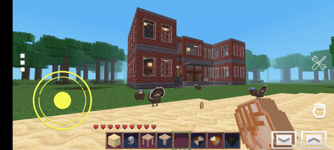 اسکرین شات 3 برنامه Minicraft Kingdom Rise Build