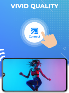 اسکرین شات 2 برنامه Screen mirroring - Cast to TV