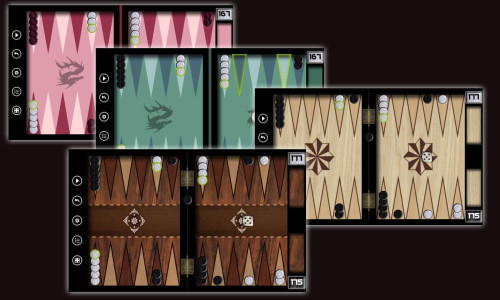 اسکرین شات 1 بازی Backgammon Online