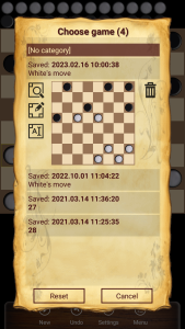 اسکرین شات 6 بازی Shashki - Russian checkers