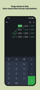 اسکرین شات 2 برنامه FlexCalc: Flexible Calculator