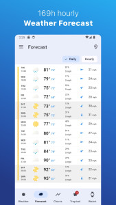 اسکرین شات 6 برنامه Weather for Wear OS
