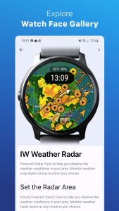اسکرین شات 1 برنامه Weather for Wear OS