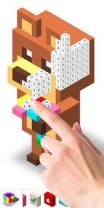 اسکرین شات 3 برنامه Color by Number - 3D Pixel Art