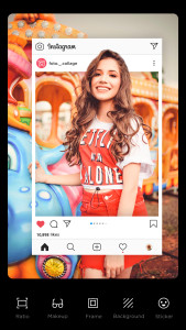 اسکرین شات 1 برنامه InSquare Photo Editor, Collage