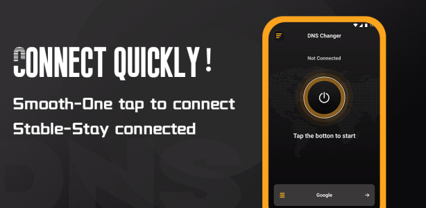 اسکرین شات 1 برنامه DNS Changer-Internet optimizer