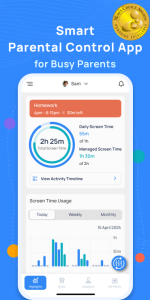 اسکرین شات 1 برنامه Parental Control App: Mobicip