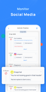 اسکرین شات 5 برنامه Parental Control App: Mobicip