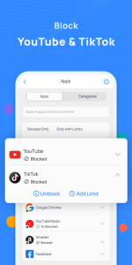 اسکرین شات 3 برنامه Parental Control App: Mobicip