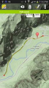 اسکرین شات 2 برنامه Maps Ruler