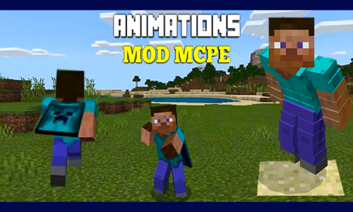 اسکرین شات 2 برنامه Animations Mods for Minecraft