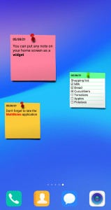اسکرین شات 3 برنامه MultiNotes - Reminder Notes