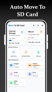 اسکرین شات 1 برنامه SD Card & USB OTG File Manager