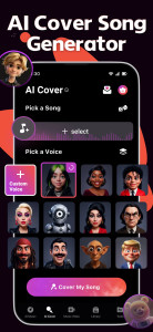 اسکرین شات 4 برنامه AI Song Generator, Cover Music