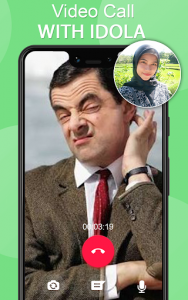 اسکرین شات 4 برنامه Fake Mr Bean - Funny Fake Call Video & Message