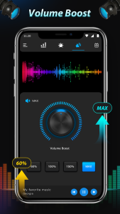 اسکرین شات 2 برنامه Equalizer & Bass Booster