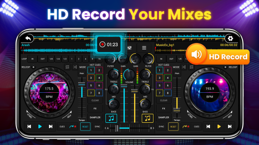 اسکرین شات 7 برنامه DJ Mixer Studio - DJ Music Mix