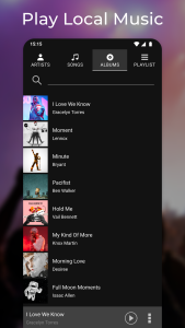 اسکرین شات 3 برنامه Simple Music Player