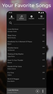 اسکرین شات 6 برنامه Simple Music Player